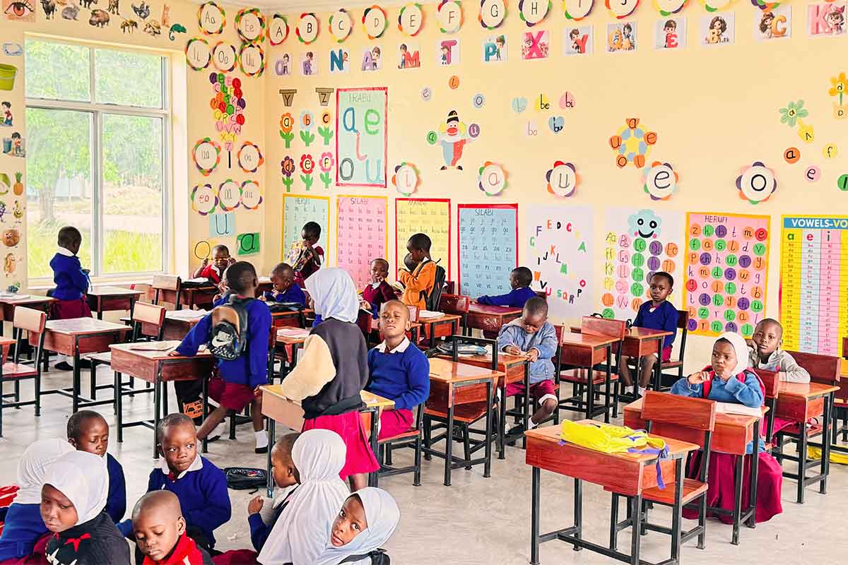 CODEWA students in Tabora, Tanzania