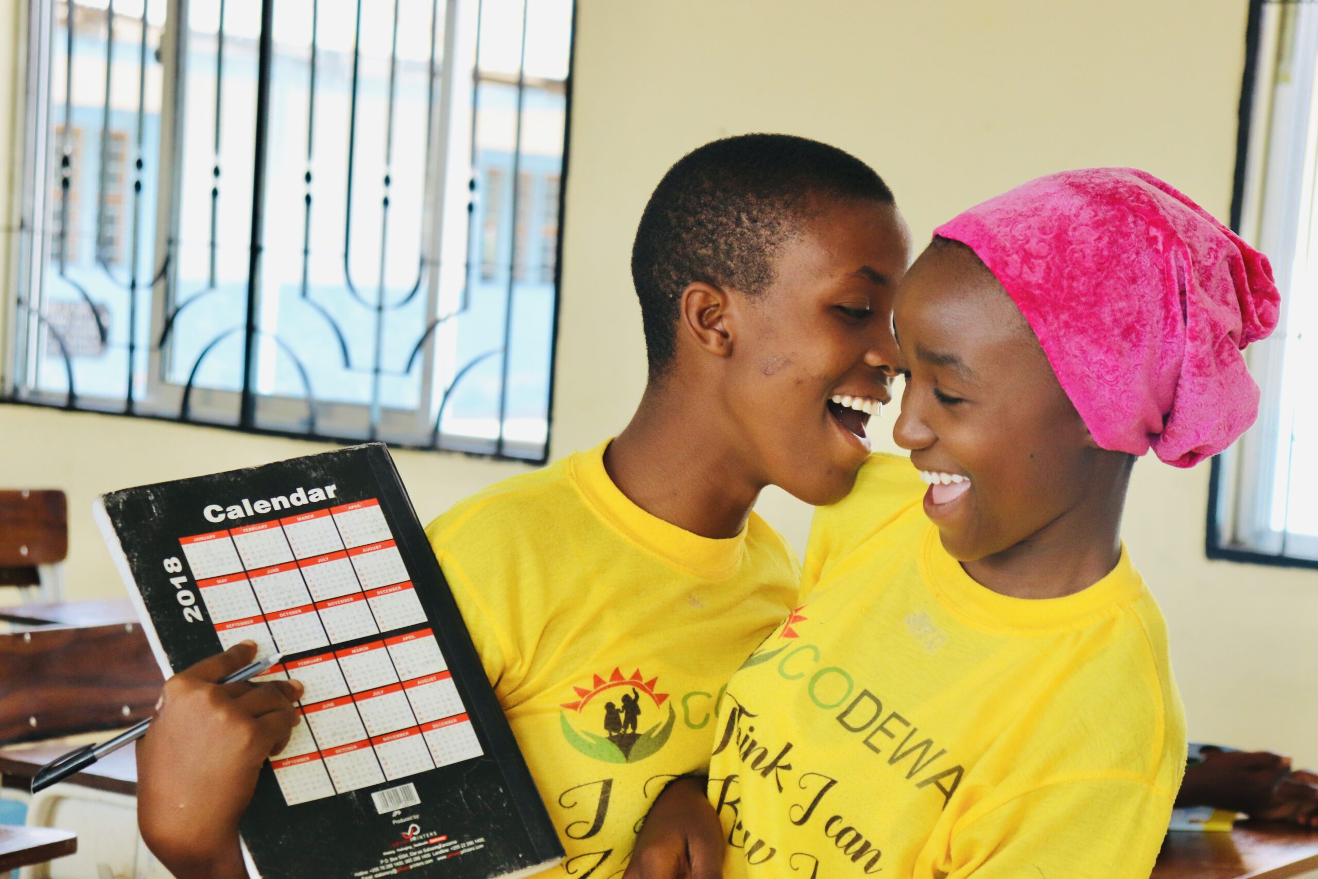 Children learning in school in Tabora, Tanzania