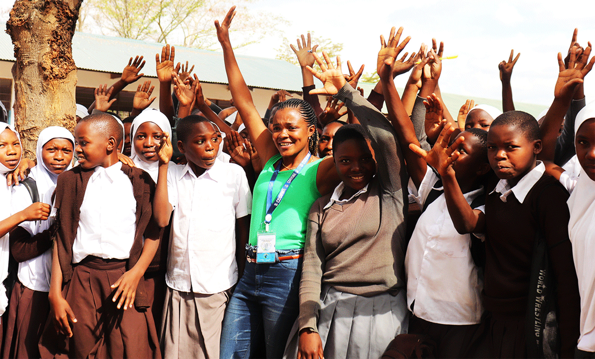 CODEWA youth empowerment programme participants in Tabora